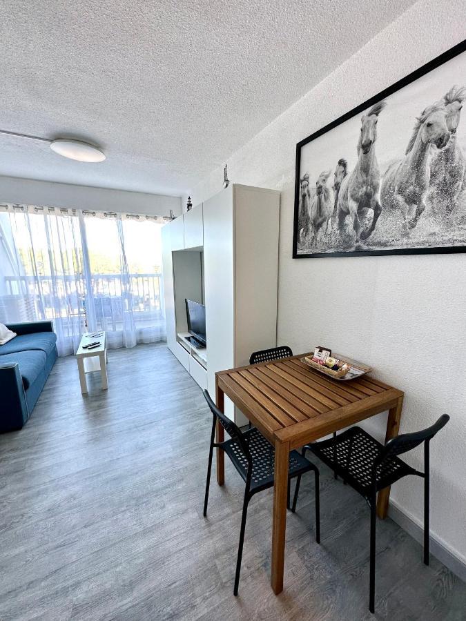 Studio Vue Port, Parking Prive, Terrasse, Clim Le Grau-du-Roi Kültér fotó