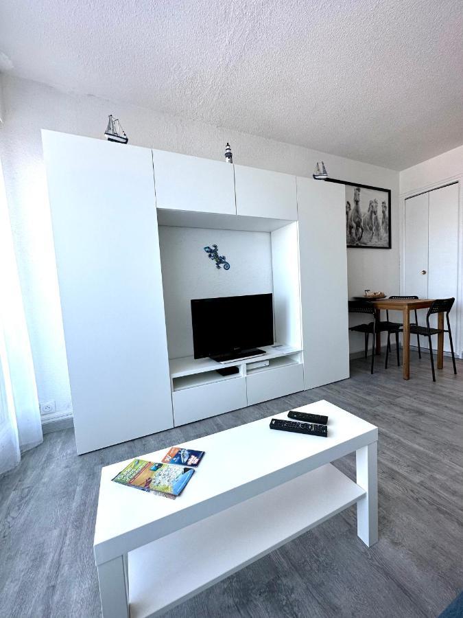 Studio Vue Port, Parking Prive, Terrasse, Clim Le Grau-du-Roi Kültér fotó